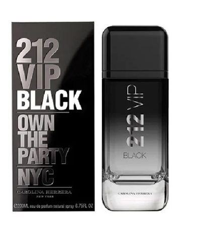 212 VIP BLACK 200ML HOMBRE CAROLINA HERRERA