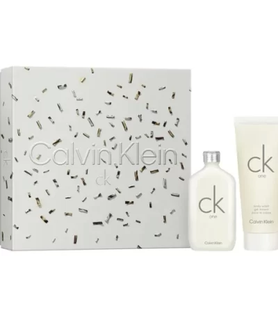 ESTUCHE CALVIN KLEIN CK ONE UNISEX 2PZS 100ML EDT + GEL DE BAÑO