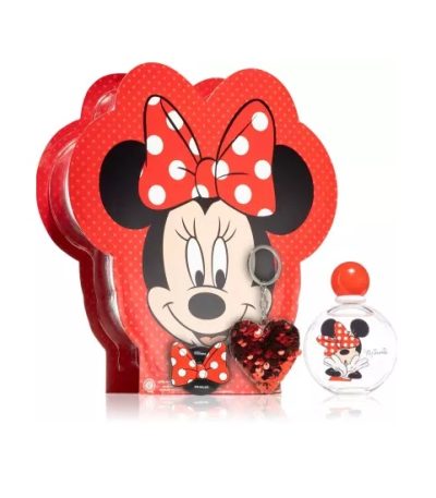 ESTUCHE DISNEY MINNIE NIÑA 3PZS 50ML EDT + LLAVERO + ACCESORIO PARA CELULAR