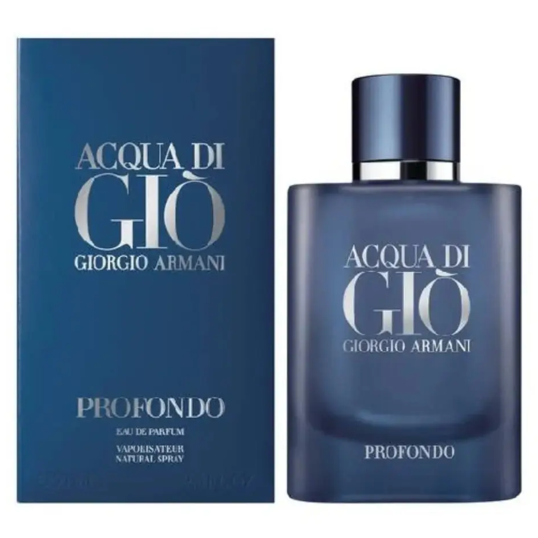 Gio Profondo Hombre 100ml Edp Armani - Essenza Perfumes